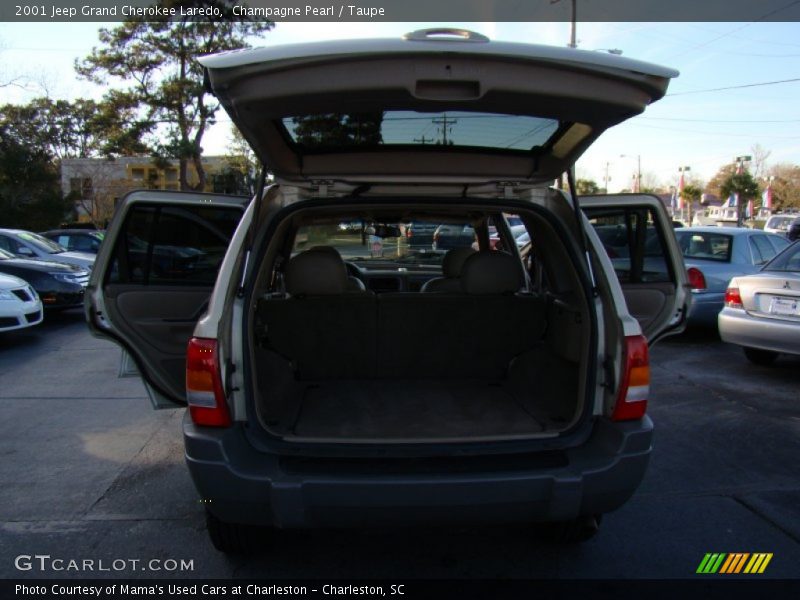 Champagne Pearl / Taupe 2001 Jeep Grand Cherokee Laredo