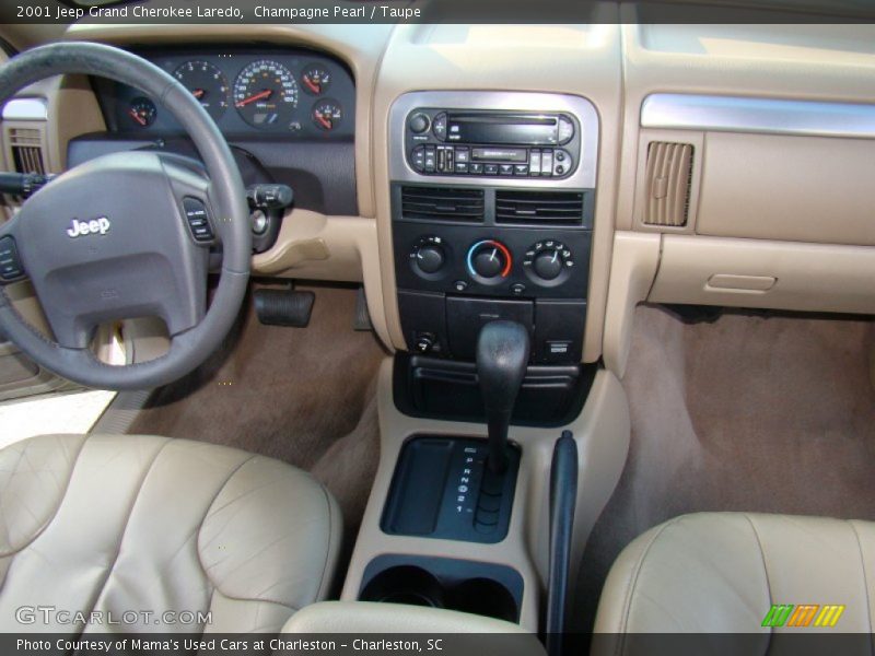 Champagne Pearl / Taupe 2001 Jeep Grand Cherokee Laredo