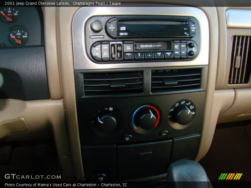 Champagne Pearl / Taupe 2001 Jeep Grand Cherokee Laredo