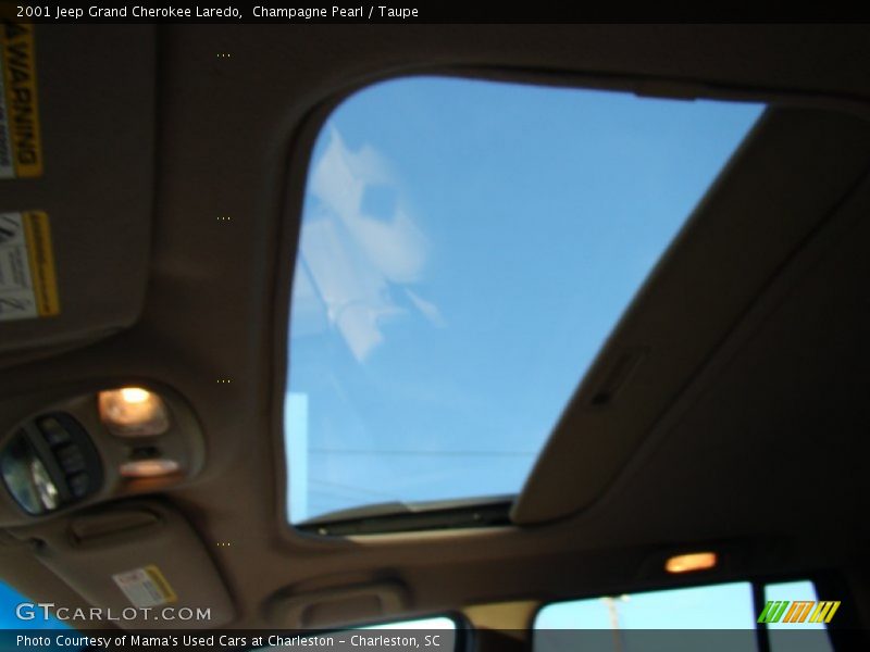 Champagne Pearl / Taupe 2001 Jeep Grand Cherokee Laredo