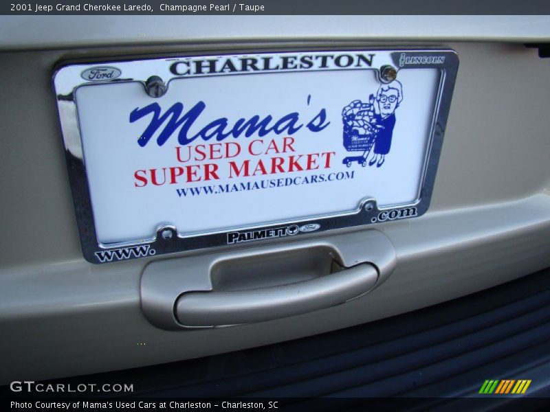 Champagne Pearl / Taupe 2001 Jeep Grand Cherokee Laredo