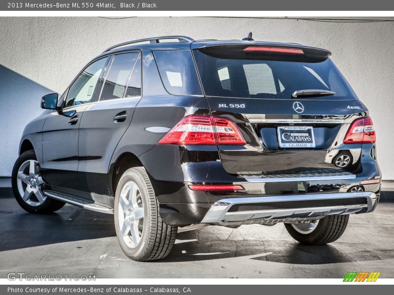 Black / Black 2013 Mercedes-Benz ML 550 4Matic