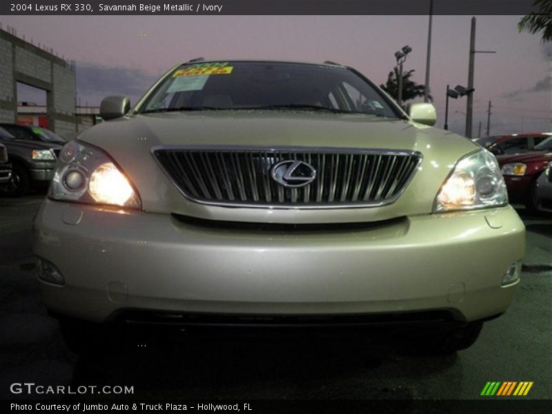 Savannah Beige Metallic / Ivory 2004 Lexus RX 330