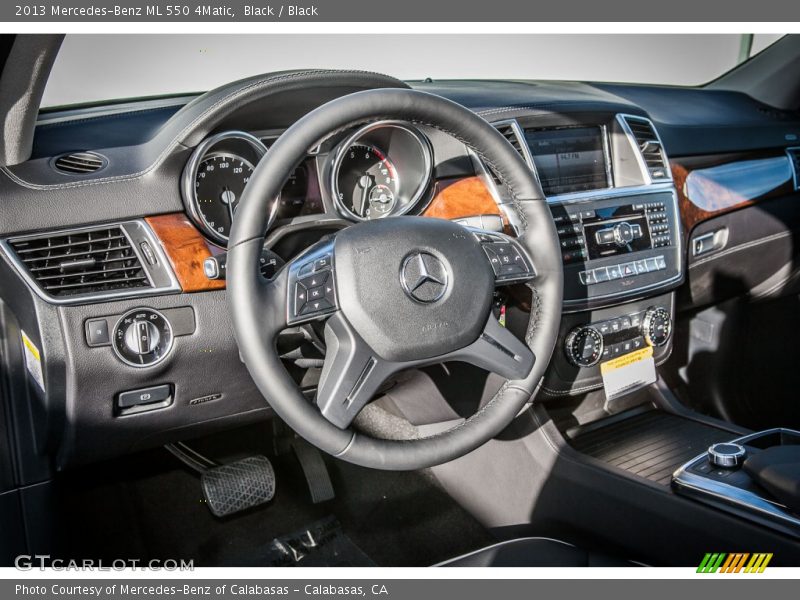  2013 ML 550 4Matic Black Interior