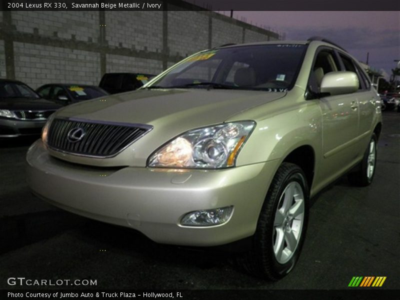 Savannah Beige Metallic / Ivory 2004 Lexus RX 330
