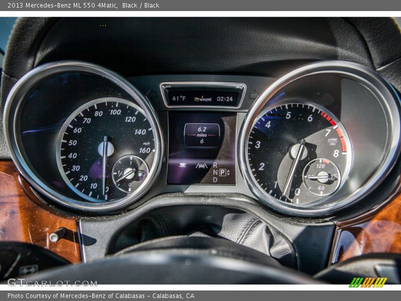  2013 ML 550 4Matic 550 4Matic Gauges