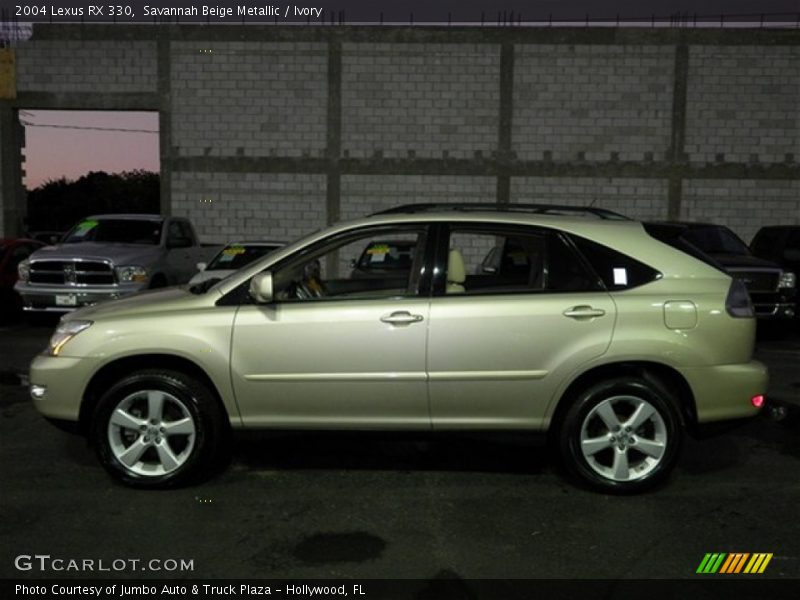 Savannah Beige Metallic / Ivory 2004 Lexus RX 330