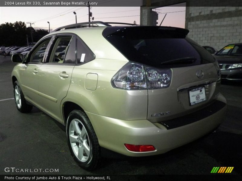 Savannah Beige Metallic / Ivory 2004 Lexus RX 330