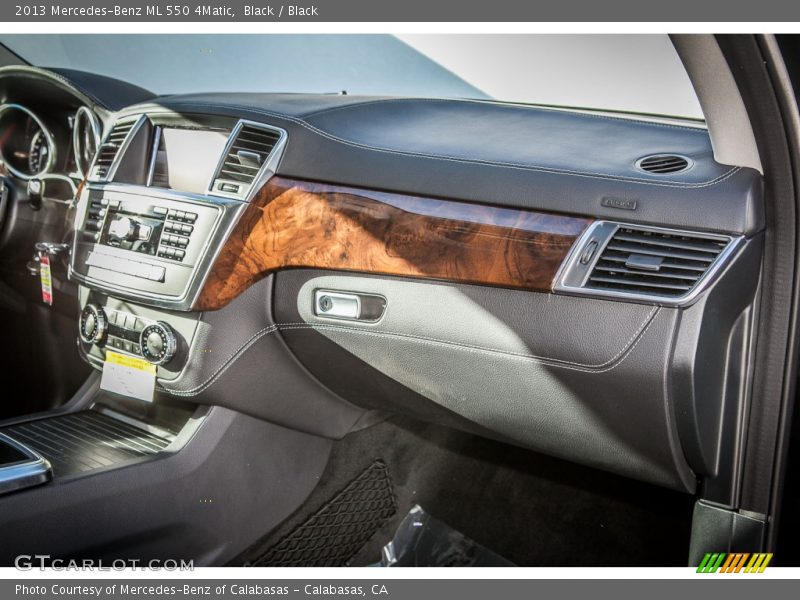 Black / Black 2013 Mercedes-Benz ML 550 4Matic