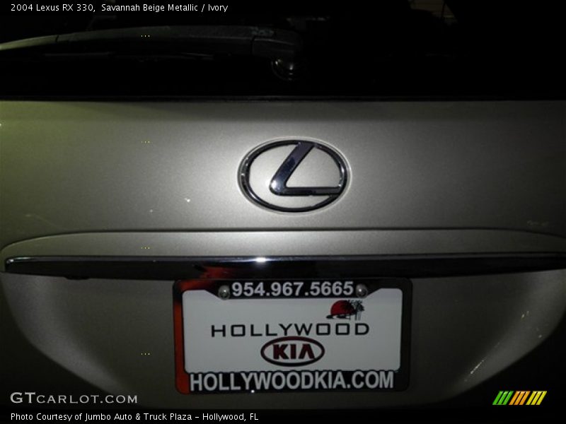 Savannah Beige Metallic / Ivory 2004 Lexus RX 330