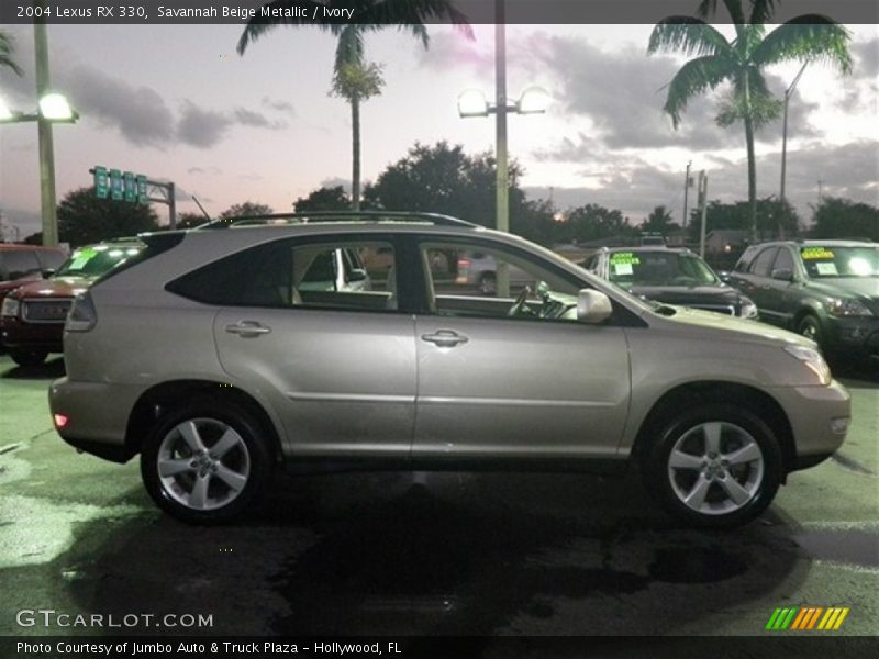 Savannah Beige Metallic / Ivory 2004 Lexus RX 330