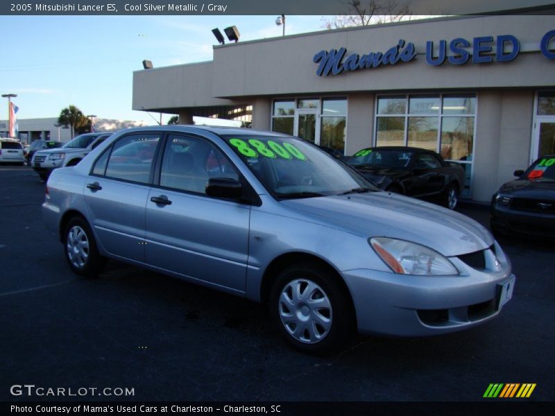 Cool Silver Metallic / Gray 2005 Mitsubishi Lancer ES