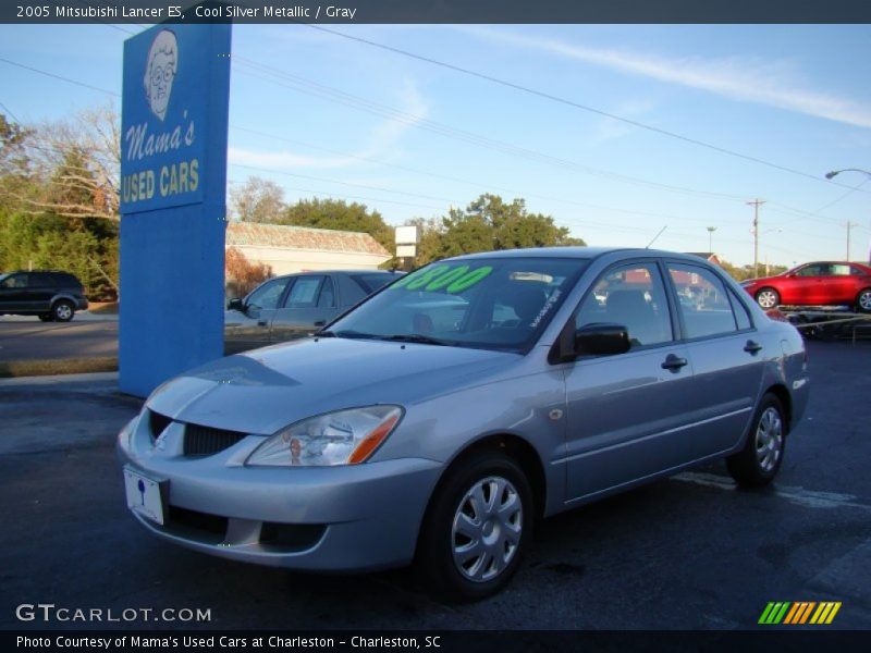 Cool Silver Metallic / Gray 2005 Mitsubishi Lancer ES