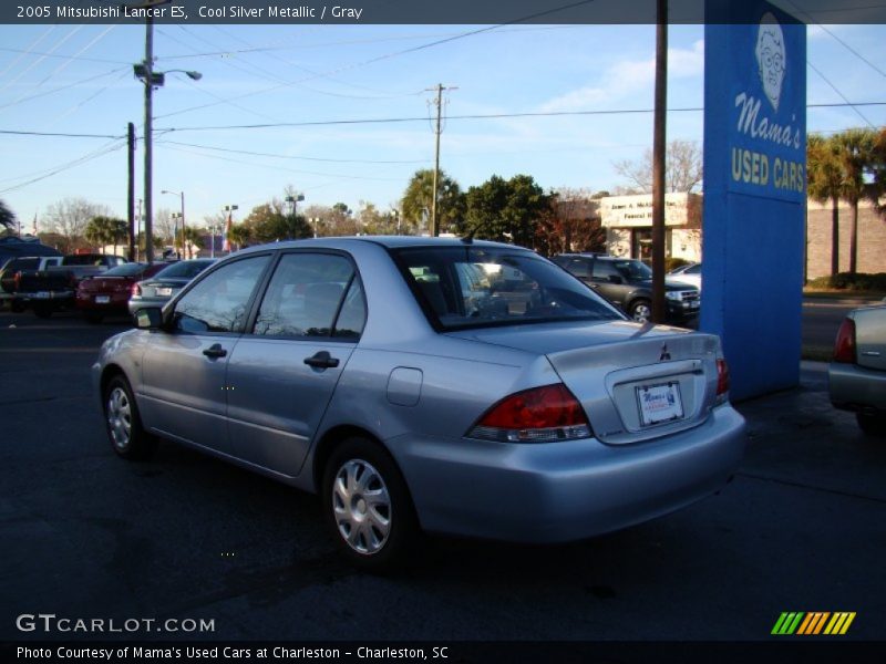 Cool Silver Metallic / Gray 2005 Mitsubishi Lancer ES