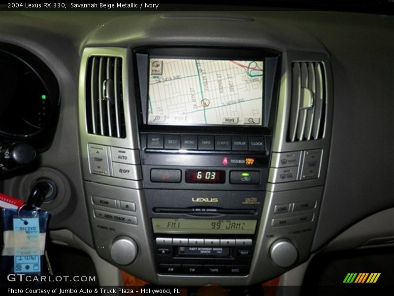 Savannah Beige Metallic / Ivory 2004 Lexus RX 330