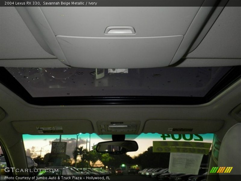 Savannah Beige Metallic / Ivory 2004 Lexus RX 330