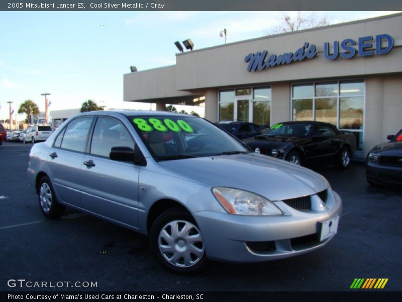 Cool Silver Metallic / Gray 2005 Mitsubishi Lancer ES
