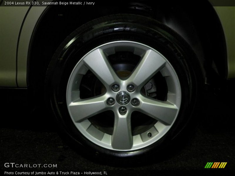 Savannah Beige Metallic / Ivory 2004 Lexus RX 330