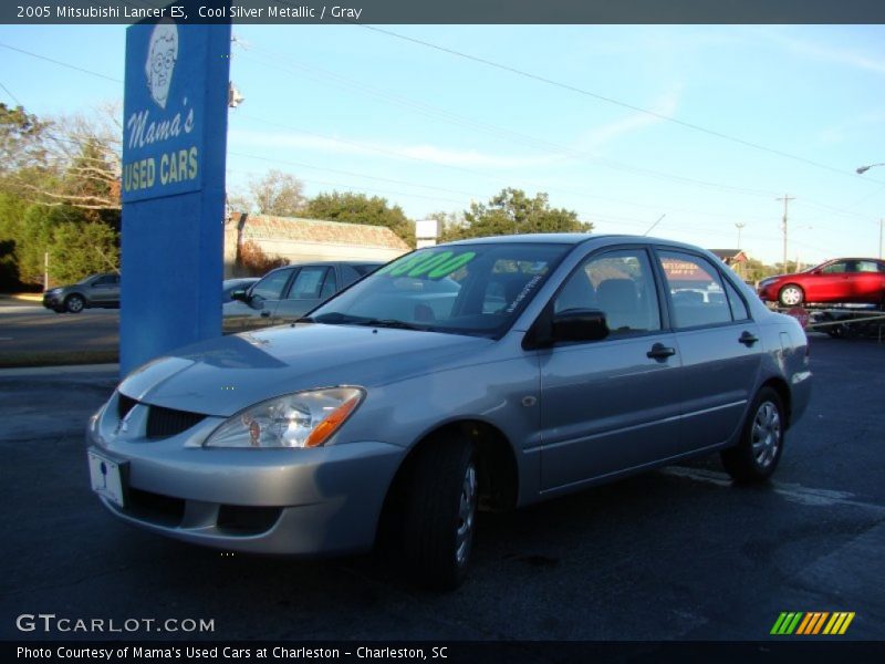Cool Silver Metallic / Gray 2005 Mitsubishi Lancer ES