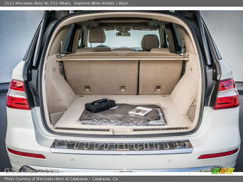  2013 ML 550 4Matic Trunk