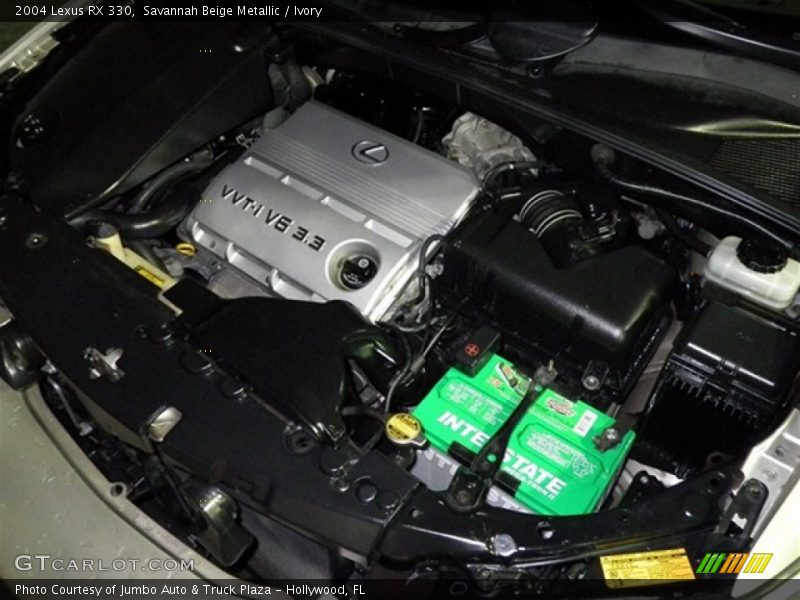 Savannah Beige Metallic / Ivory 2004 Lexus RX 330