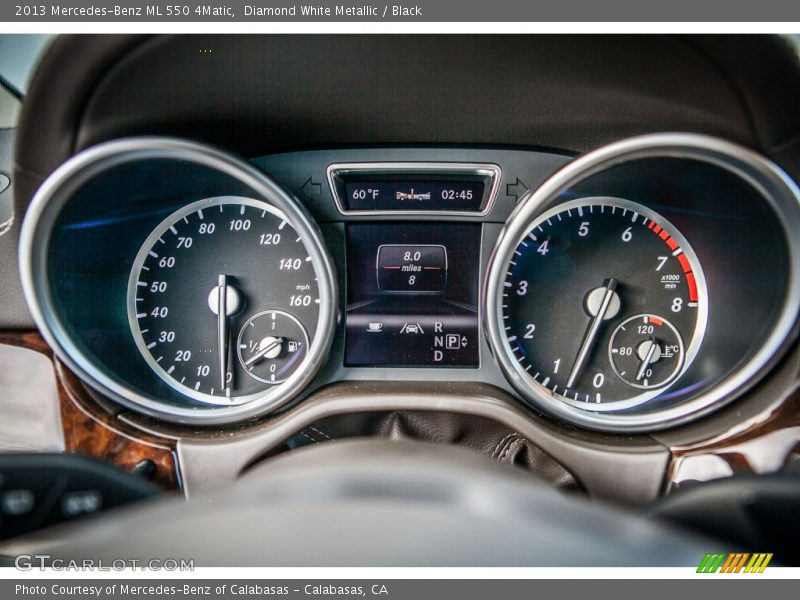  2013 ML 550 4Matic 550 4Matic Gauges