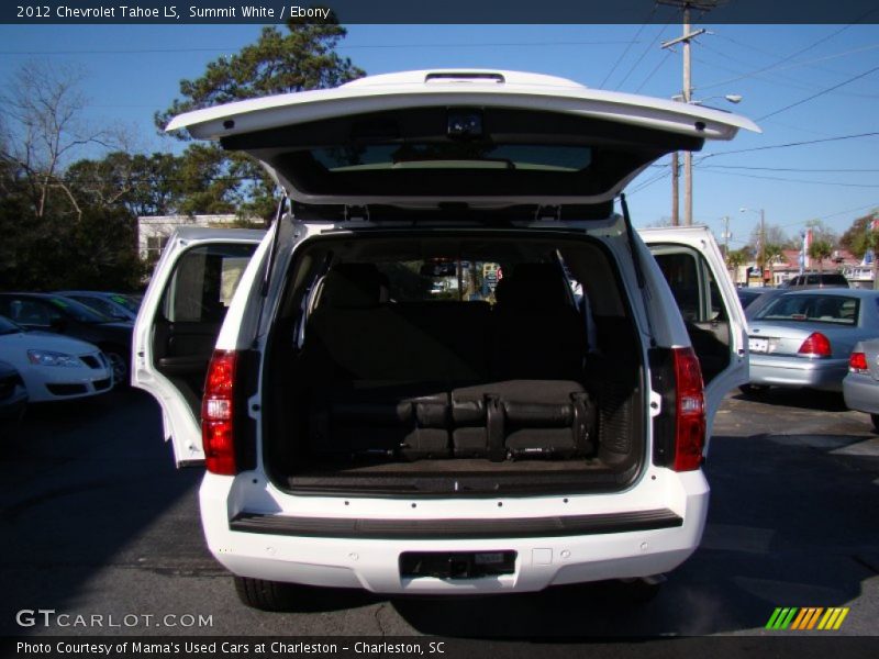 Summit White / Ebony 2012 Chevrolet Tahoe LS
