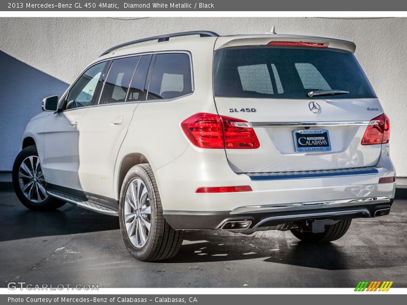 Diamond White Metallic / Black 2013 Mercedes-Benz GL 450 4Matic
