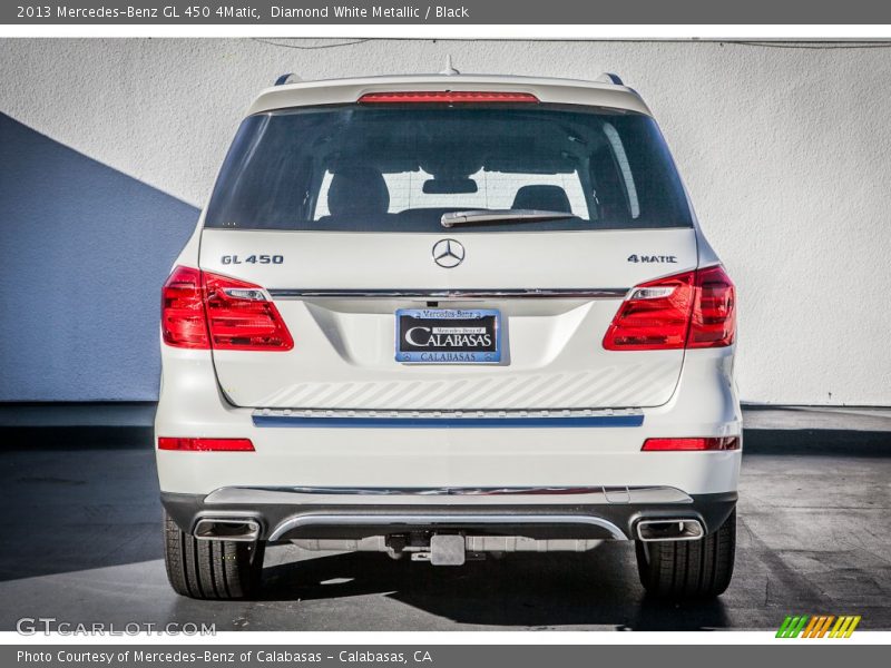 Diamond White Metallic / Black 2013 Mercedes-Benz GL 450 4Matic
