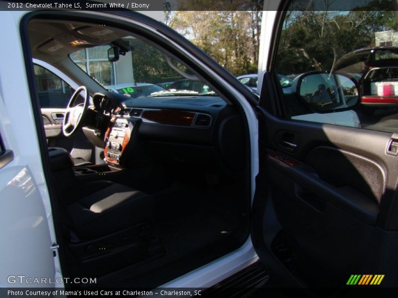 Summit White / Ebony 2012 Chevrolet Tahoe LS