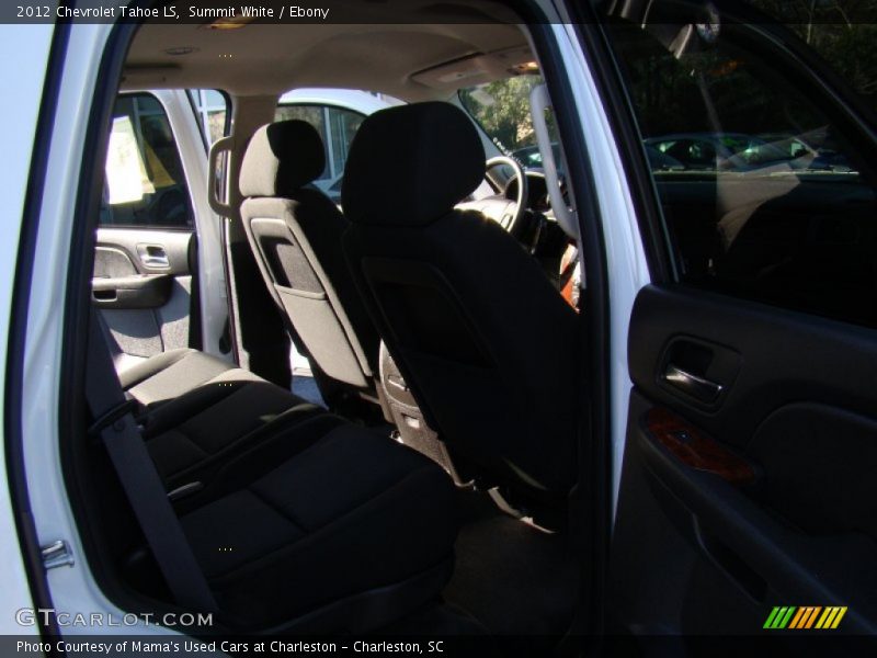 Summit White / Ebony 2012 Chevrolet Tahoe LS