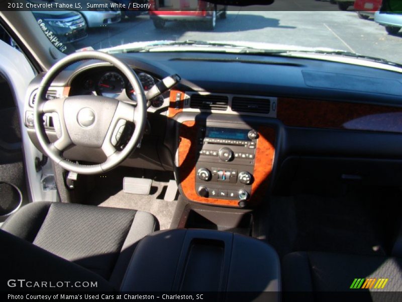 Summit White / Ebony 2012 Chevrolet Tahoe LS