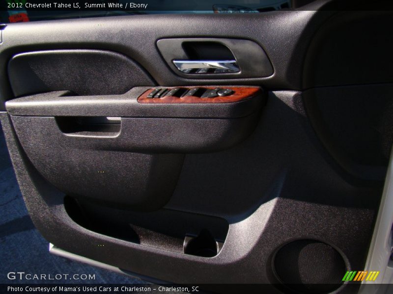 Summit White / Ebony 2012 Chevrolet Tahoe LS