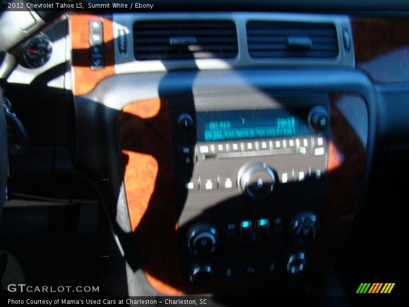 Summit White / Ebony 2012 Chevrolet Tahoe LS