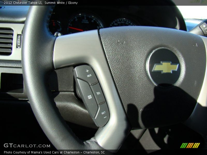 Summit White / Ebony 2012 Chevrolet Tahoe LS