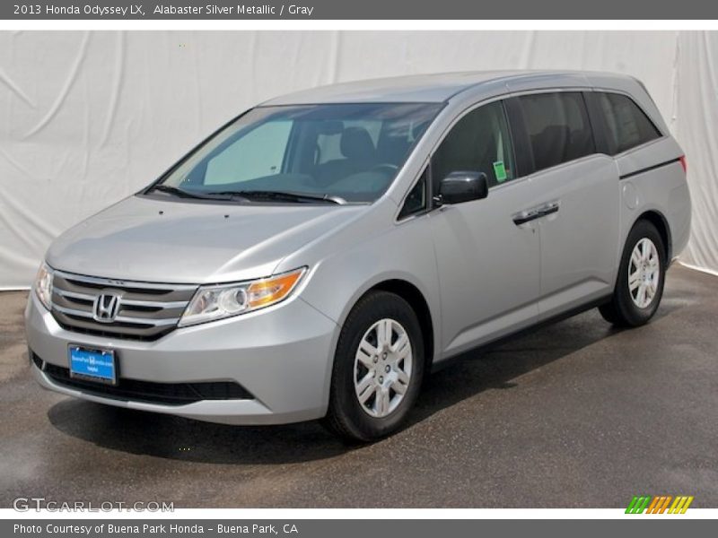 Alabaster Silver Metallic / Gray 2013 Honda Odyssey LX