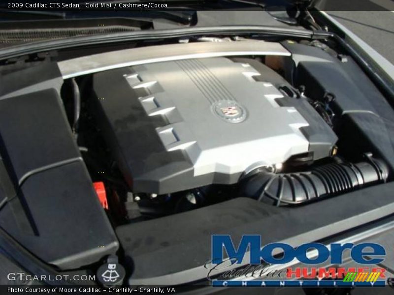 Gold Mist / Cashmere/Cocoa 2009 Cadillac CTS Sedan