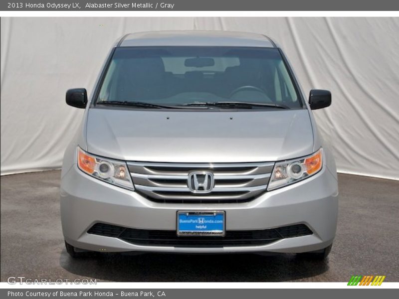 Alabaster Silver Metallic / Gray 2013 Honda Odyssey LX