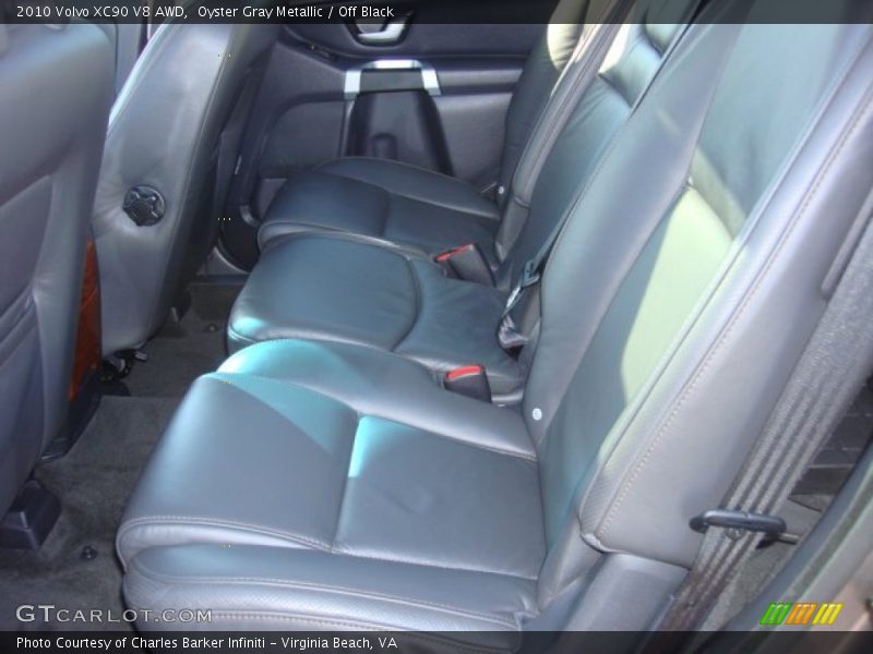 Oyster Gray Metallic / Off Black 2010 Volvo XC90 V8 AWD