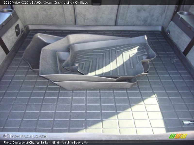Oyster Gray Metallic / Off Black 2010 Volvo XC90 V8 AWD