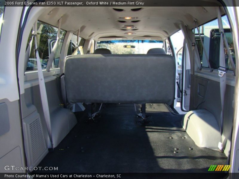 Oxford White / Medium Flint Grey 2006 Ford E Series Van E350 XLT Passenger