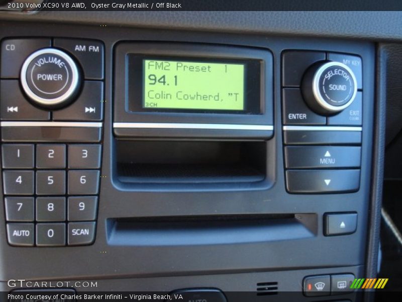 Controls of 2010 XC90 V8 AWD