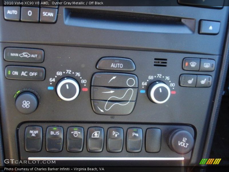 Controls of 2010 XC90 V8 AWD