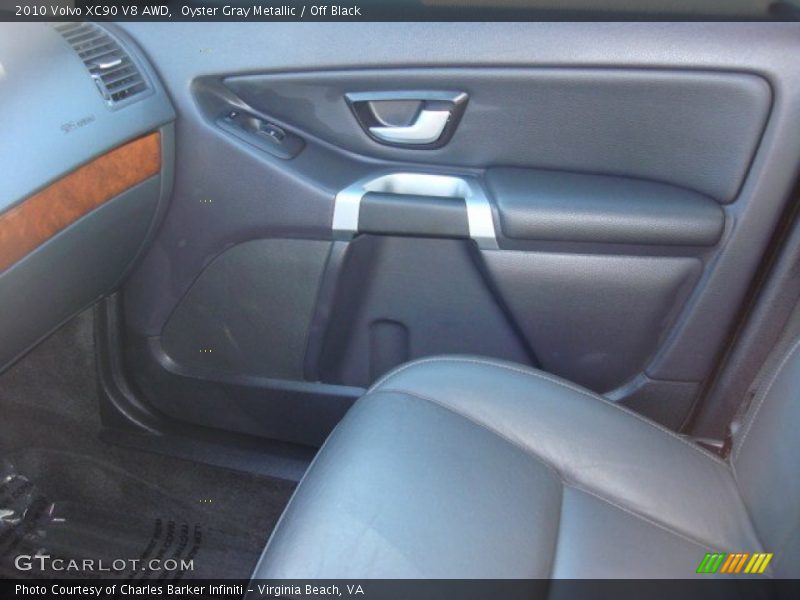 Oyster Gray Metallic / Off Black 2010 Volvo XC90 V8 AWD