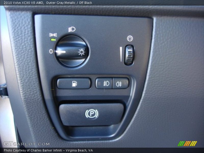Controls of 2010 XC90 V8 AWD