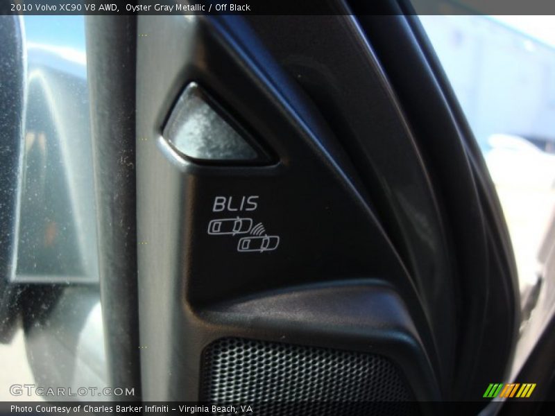Oyster Gray Metallic / Off Black 2010 Volvo XC90 V8 AWD