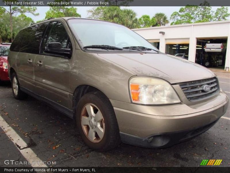 Arizona Beige Metallic / Pebble Beige 2004 Ford Freestar SES