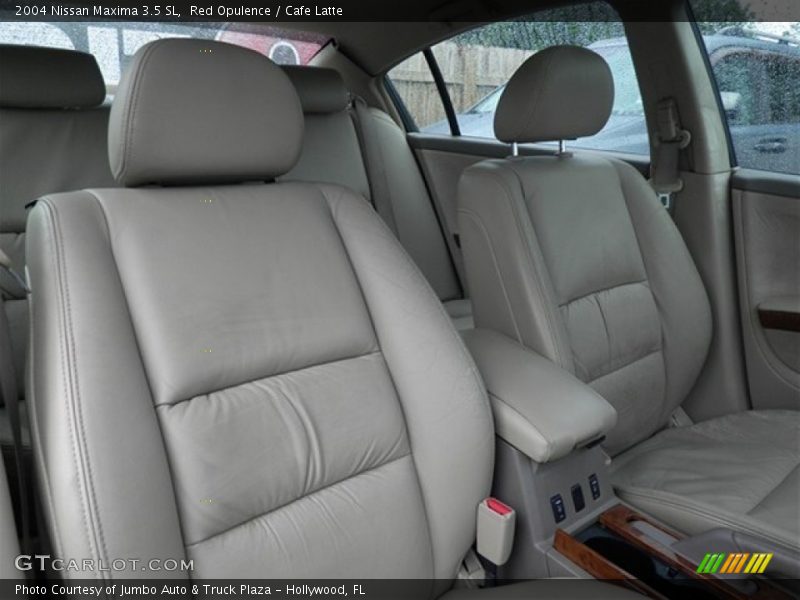 Red Opulence / Cafe Latte 2004 Nissan Maxima 3.5 SL