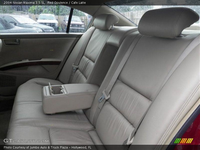 Red Opulence / Cafe Latte 2004 Nissan Maxima 3.5 SL