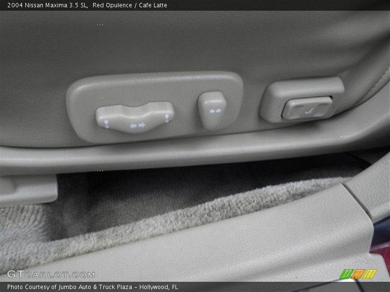 Red Opulence / Cafe Latte 2004 Nissan Maxima 3.5 SL